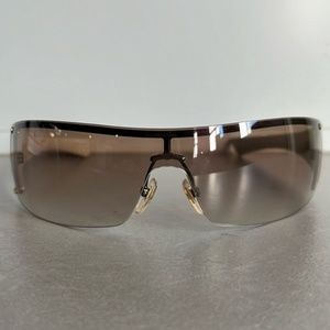 Gucci GG1824/S Guccissima-Arm Shield Sunglasses